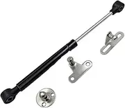 Cabinet Door Strut,Air Strut Cabinet Hinge - Toy Box Hinge and lid Bracket, Slow Down Drop Adapter, Door Lift Bracket for Kitchen Cabinet Cupboard