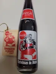 Coca Cola 10 Oz Full Bottle Springtime In Atlanta Dixie 10th LE 1 Of 1200 W Card