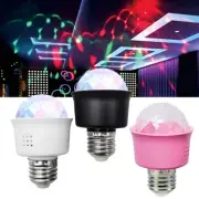 Crystal Magic Ball RGB LED E27 Stage Light Mini Atmosphere Lamp for Disco DJ