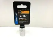 MINTCRAFT MT6493662 3/8 IN Inch Drive 6 Point Socket 7/16-Inch Size