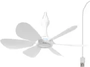 USB Mini Small Ceiling Fan Quiet Camping Optional RV Fans Emergency Portable Out