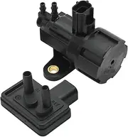 Zreneyfex 4U7Z-9J460-AA EGR Vacuum Solenoid Valve and DPFE Pressure Sensor, Replacement for Lincoln Town Car, Replacement for Ford Taurus Crown Victoria Escape Focus Windstar Explorer
