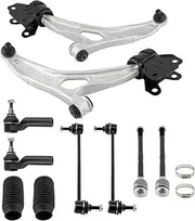 12pcs Suspension Kit Front Lower Control Arm Sway Bar Compatible For Ford Focus 2012-2018