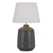 Telbix Grey/White Baci Table Lamp