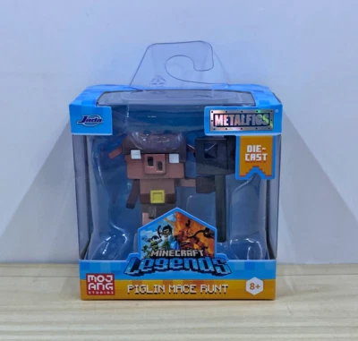 Jada Toys 3" Metalfigs - Minecraft Legends - Piglin Mace Runt
