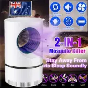 Mosquito Catcher Lamp Insect Killer Electric LED Light Fly Bug Zapper Trap USB^
