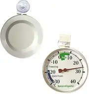 2pcs Refrigerator Hanging Thermometer Freezer Fridge Temperature Gauge Hanger