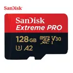 SANDISK 128G EXTREME PRO MICRO SDXC 200MB/S UHS-I A2 記憶卡 SDSQXCD