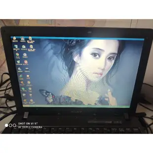 現貨 請詳看說明筆電  傳承 sony notebook pcg-6p7p 雙核 winxp linux 長效支援雙系統