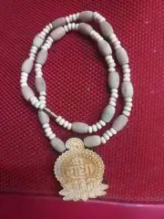 100% Genuine Holy Basil Beads Tulsi Kanthi Mala Fine Quality Lord Krishna Radha
