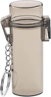 [SOESFOUFU] Waterproof Lighter Shell Lighters Cigarette Travel Lighter Protector Clear Lighter Case Travel Lighter Protective Case Lighter Cover Lighter Holder Transparent Stainless Steel