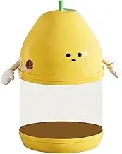 Plush Animal Storage Organizer Tube - Clear Shape Lid Plush Toy for Kids | Vertical Storage Container for Space, Play Area for Room