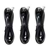 JMZLY RJ12 Cable Phone Cord RJ12 6P6C Male to Male Straight Wired for Both Da...