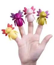 Axolotl Finger Puppet