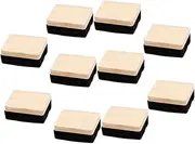 HOODANCOS 10Pcs Dust Chalkboard Erasers for Classroom Lightweight Blackboard Cleaning Tools Compact Felt Wipers for Offices Schools Home Use Efficient Erasing Performance