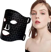 LED Light Therapy Facial Mask, 7 Colours, Multi-Function Skin Treatment Device
