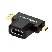 Micro HDMI to HDMI Adapter 3D 1080P Mini HDMI Male to HDMI Female Converter for TV Monitor Projector Camera Micro HDMI