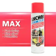 4 Packets of Anchor Max Crimson Red R15 Aerosol Paint 400 Gram Fast Drying