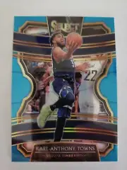 2019-20 SELECT KARL-ANTHONY TOWNS BLUE PRIZM #'D 295/299