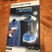 Rowenta Xcel Steam Compact DR7000 Hand-held garment steamer 1100-Watt, Blue