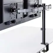 NNEMB Desk Monitor Stand 2 Arm-Dual Computer Holder Screen Riser Bracket