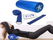 Dr. E'S Home Foam Roller Bundle for Back Pain Relief - Back Pain Kit
