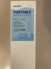 Water Flosser Cordless for Teeth, 8 Jet Tips and 3 Modes Portable Dental Cleaner