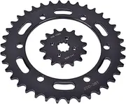 Pexorin 520 14T 38T Motorcycle Front Rear Sprocket Gear Staring Wheel CBR250 CBR250R CBR250RA CBR 250 2011-2013 520-14T 520-38T Rear Drive Sprocket(Front Rear)