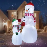 6Ft Christmas Inflatable Snowman Outdoor Yard Decorations, Blow Up Snow Man w...