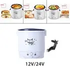 Mini 1L Electric Rice Cooker Food Container Portable Meal Heater for Camping