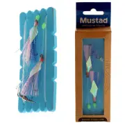 Mustad UltraPoint Penetrator Flasher Rig Pink Blue 4/0