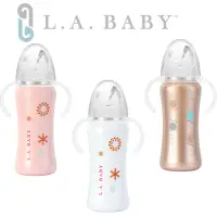 在飛比找momo購物網優惠-【L.A. Baby】學習杯套組 超輕量醫療級316不鏽鋼保