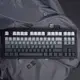 125鍵灰色漸變前刻PBT DYE-SUB熱昇華櫻桃Cherry profile 械鍵盤鍵帽適用於61/64/68/75