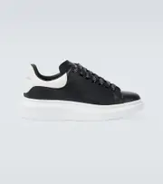 [McQueen] McQueen Oversized leather sneakers AU 6.5 black