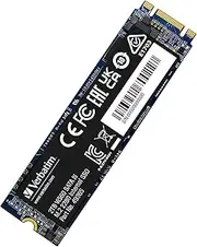 Verbatim Vi560 S3 SSD 2TB Internal SATA III M.2 2280 SSD Drive with 3D NAND, Up to 550MB/s Read Speed, Ideal for Notebook and Ultrabook, Black