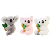Koala Plush Keychain Stuffed Animal Soft Fur Charm Backpack Accessories