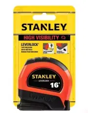 16 ft. LeverLock High Visibility Tape Measure
