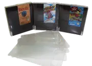 Nintendo NES Cartridge Clear Sleeve Protector Covers Dropdown Menu