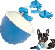 Bouncing Ball for Dogs - Moving Rolling Ball Dog Toy | Motion Activated Puppy Teething Toys with Light Sound for Aggressive Chewers Indoor Outdoor Games Training