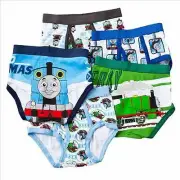 THOMAS THE TANK ENGINE - 5 PAIRS UNDERWEAR/BRIEFS SIZES 4 OR 6 **NEW** USA!!