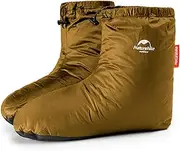 Naturehike Ultralight Winter Goose Down Booties, Camping Warm & Cozy Down Sleeping Socks for Men & Women, Down Filled Slipper Boots with Storage Bag