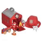 Bonikka Fire Station Swing Tag 21cm Kids/Children Pretend Play Fun Toy 3y+