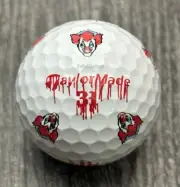 Taylormade TP5x Pix Nightmare Circus Halloween Clown Golf Ball (1)