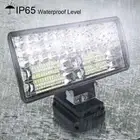 8 " 18V LED Work Lights Camping Workshop Torch Flashlights For Makita Battery