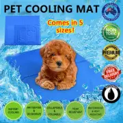 Pet Cooling Mat Dog Cat Gel Bed Non-Toxic Summer Water Cool Pad Chilly Cold