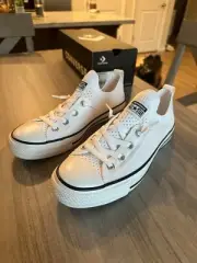 Converse CTAS Shoreline Knit, White/White, Size W9.5