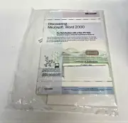 Microsoft Word 2000 Software BOOK X03-68684 Key & COA & DVD
