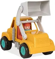 Battat – Toy Bulldozer – Classic Toddler Trucks – Yellow Construction Toy – Soft Rubber Wheels – 18 Months + – Front End Loader