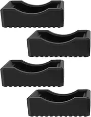 Grill Levelers, Heavy-Duty Griddle Leveling Shims, BBQ Leg Stabilizer Tool for Patio, Garden, Backyard & Camping, Outdoor and Extreme Weather Conditions, 3.15x3.15x1.38 Inches