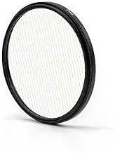 49mm, 58mm, 67mm, 72mm, 77mm and 82mm Rainbow Blue Stripe Filter Flare Camera Lenses(72mm,Orange)
